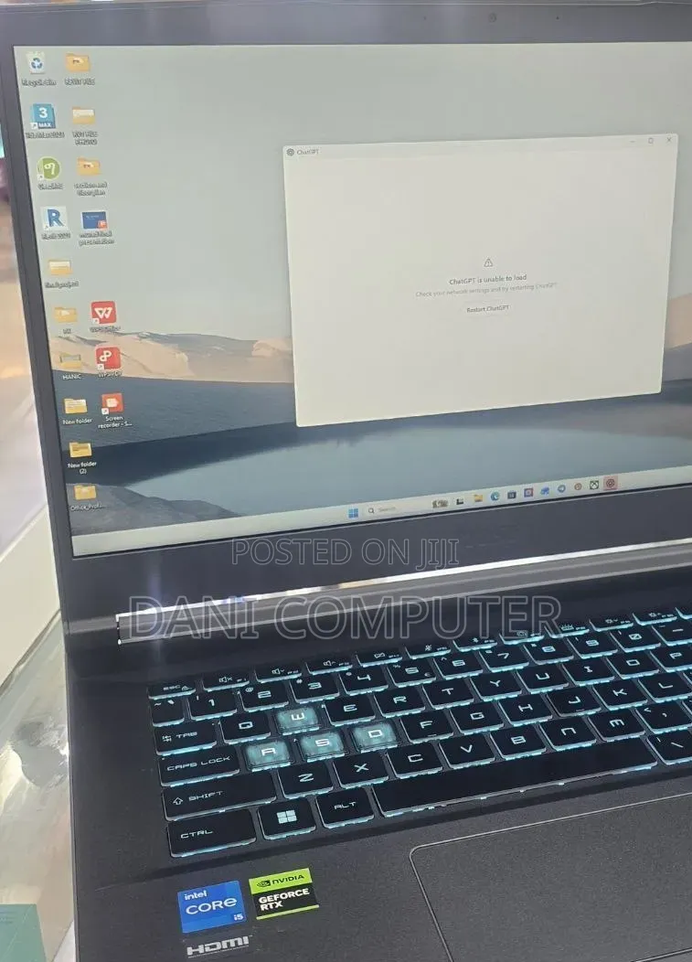 New Laptop MSI GF65 Thin 10UE 16GB Intel Core i5 SSD 1T