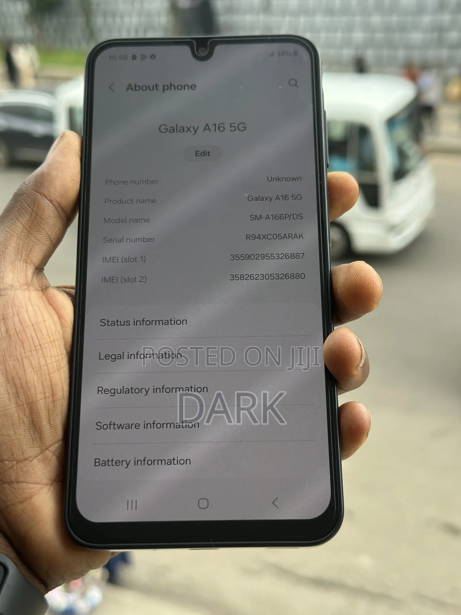 New Samsung Galaxy A16 5G 256 GB Black
