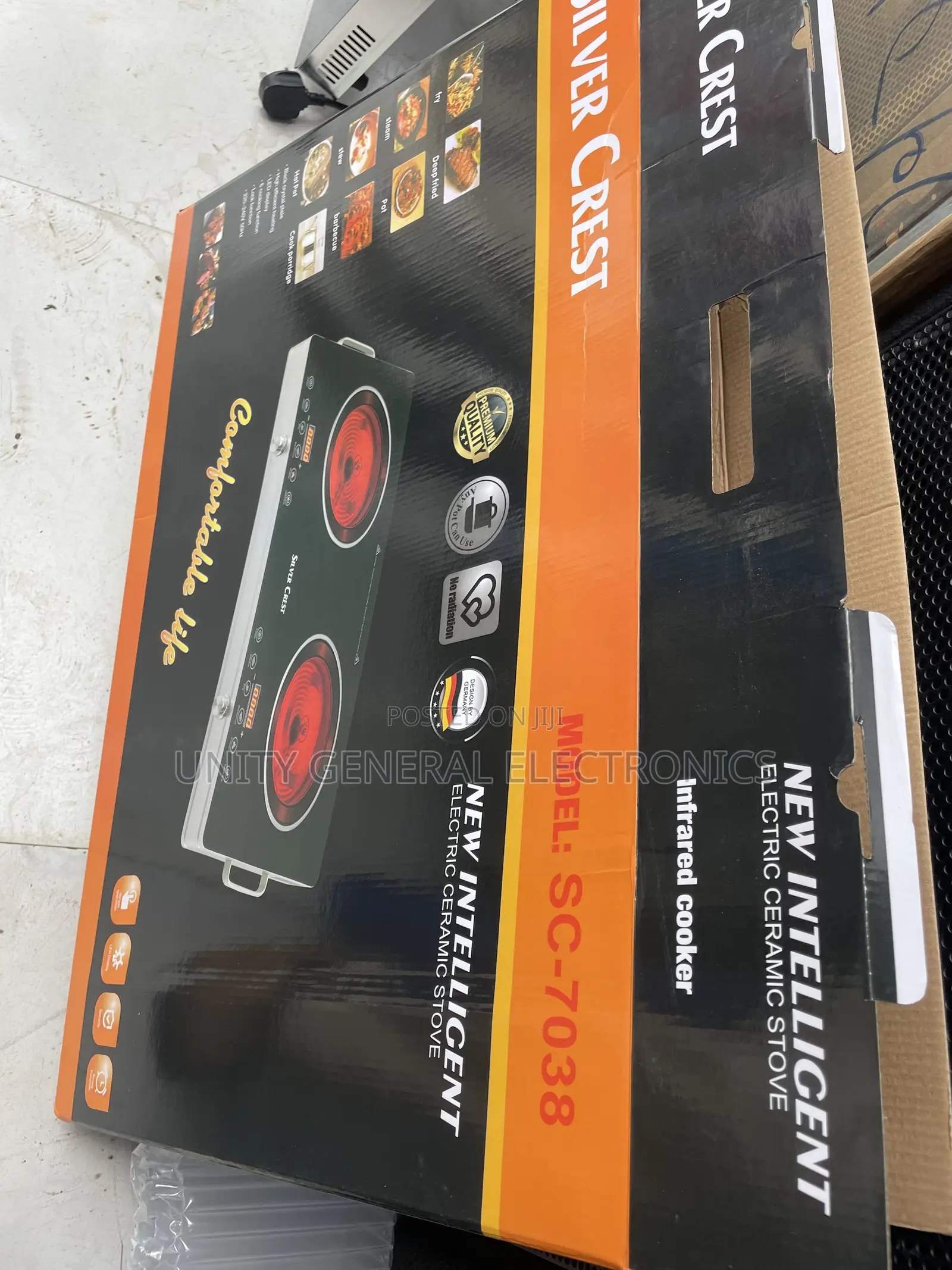 Silver Crest Ceramic Stove