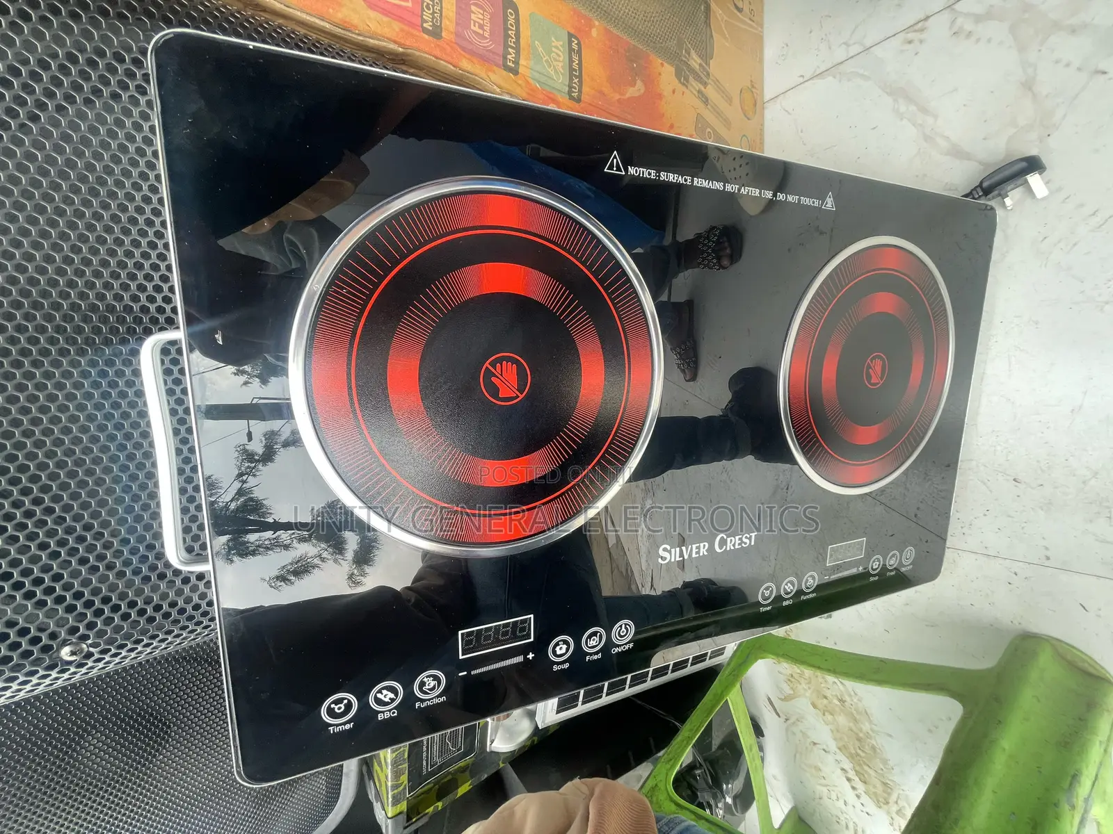 Silver Crest Ceramic Stove