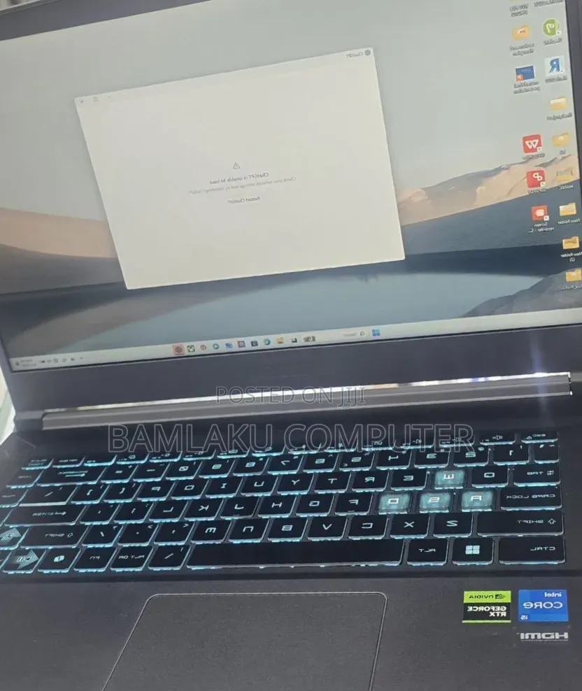 New Laptop MSI GF65 Thin 10UE 16GB Intel Core i5 SSD 1T