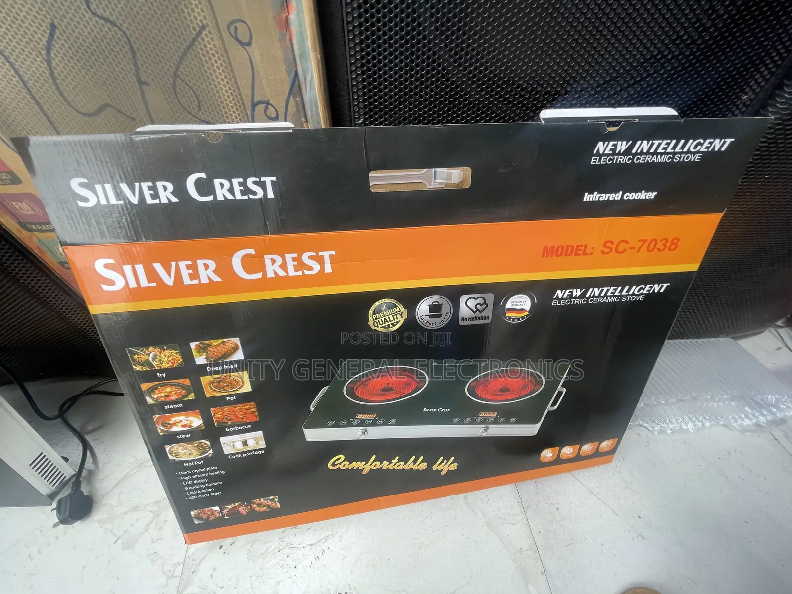 Silver Crest Ceramic Stove