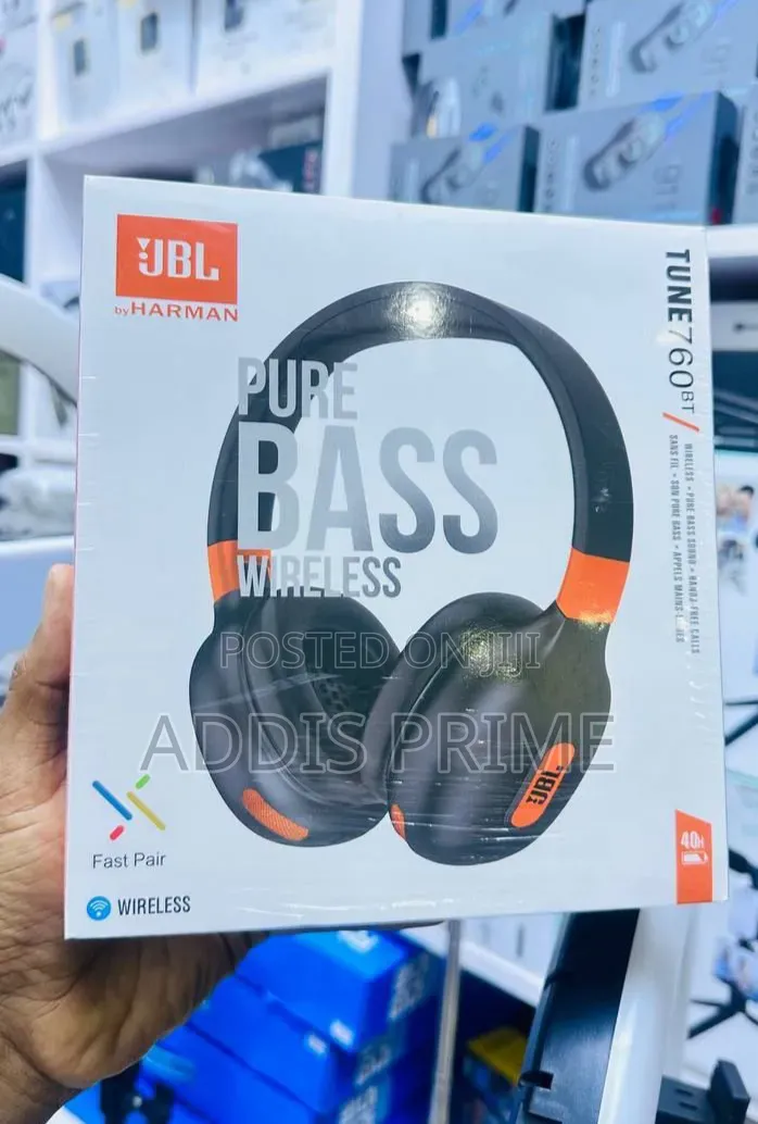 JBL Tune 760NC Wireless Over-Ear Headphones – Brand New