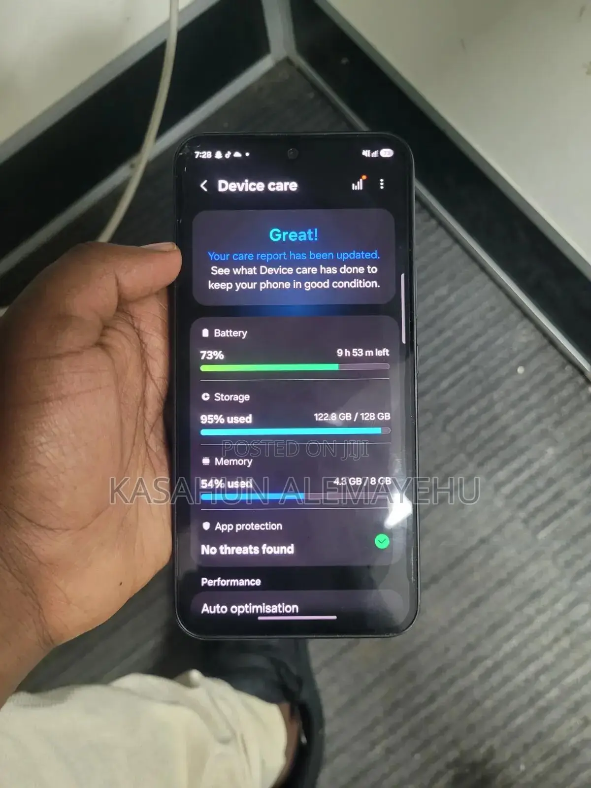 Samsung Galaxy A54 5G 128 GB Gray