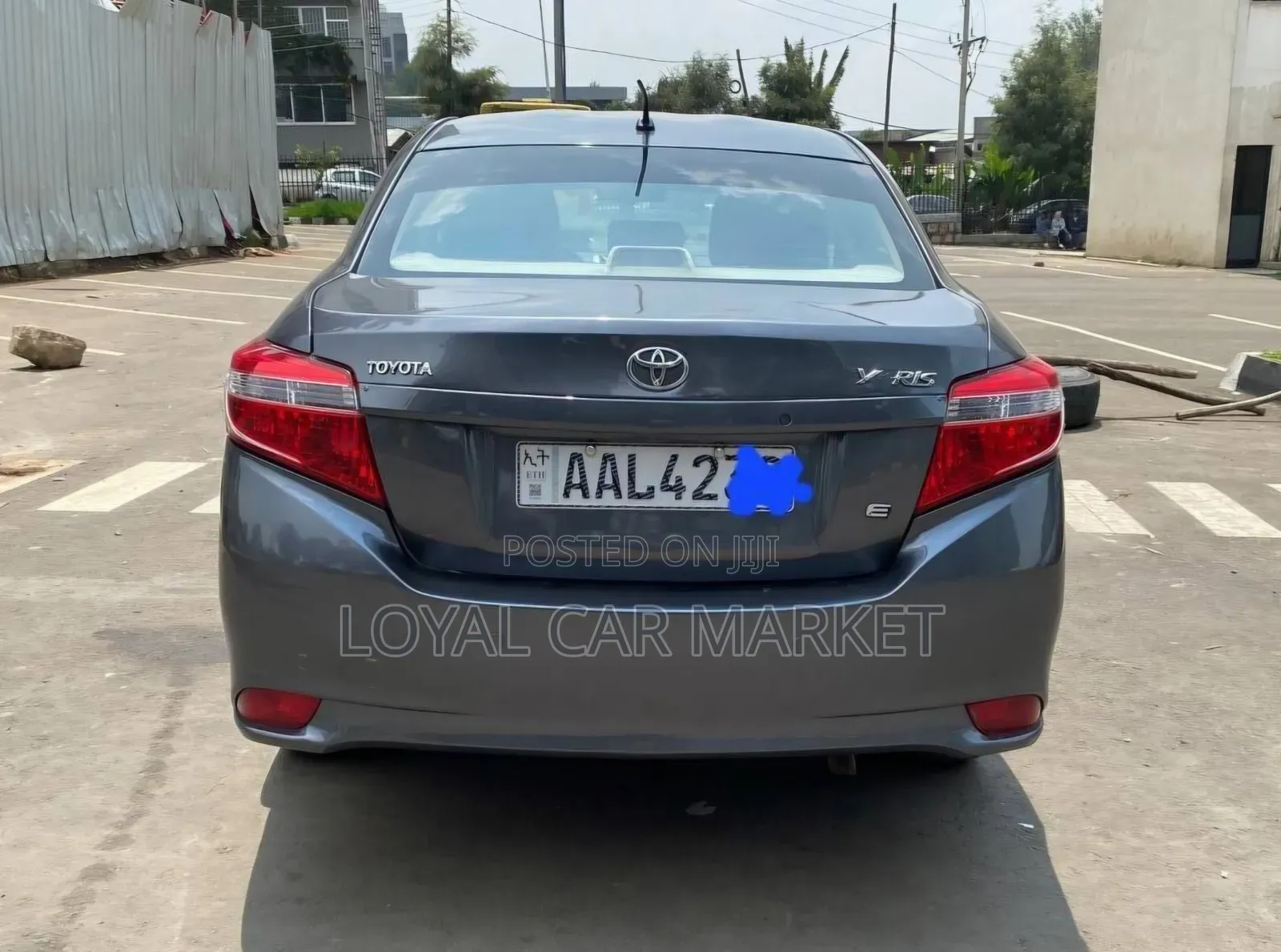 Toyota Yaris 2014 Gray