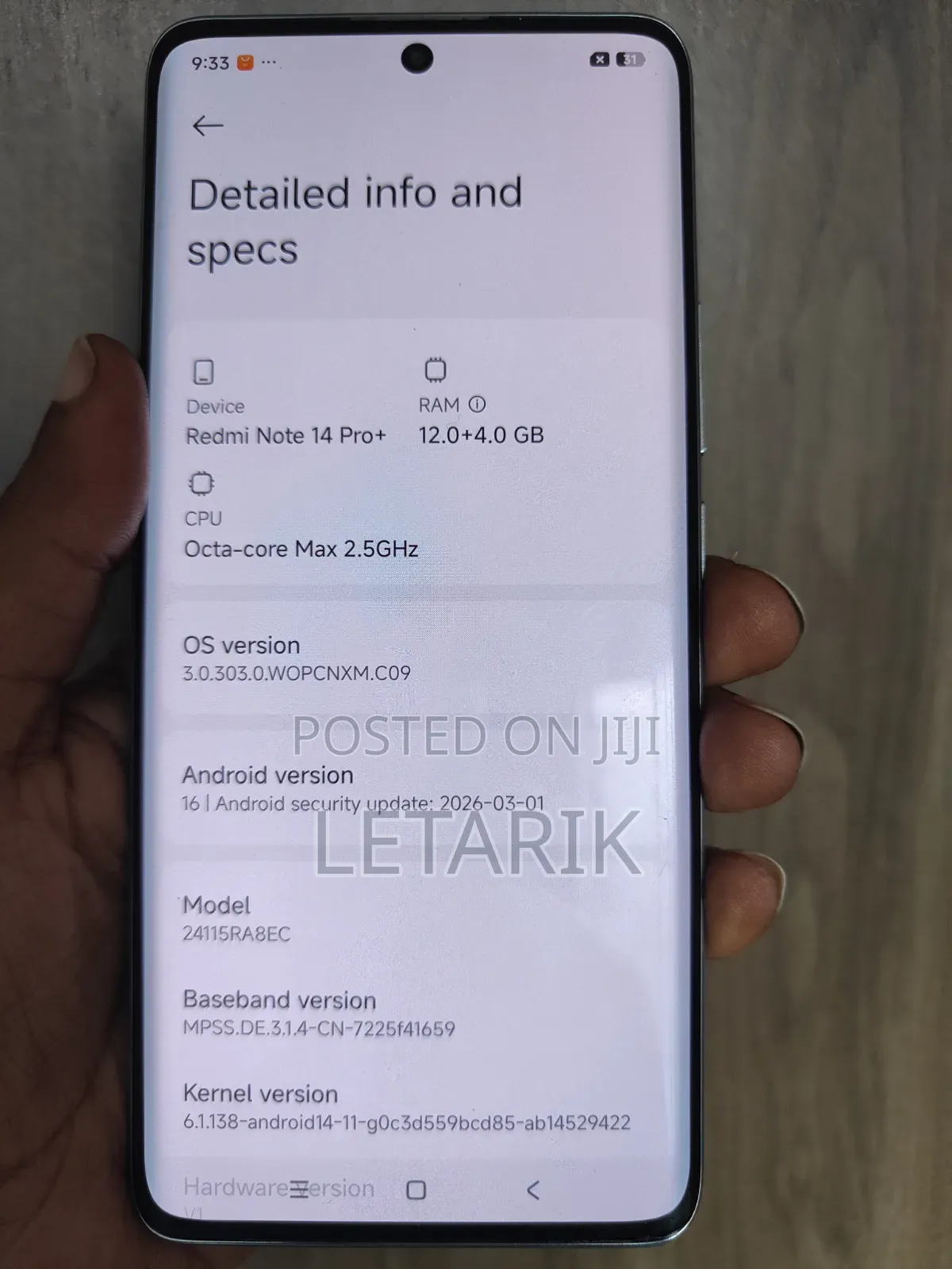 Xiaomi Redmi Note 14 Pro+ 512 GB White