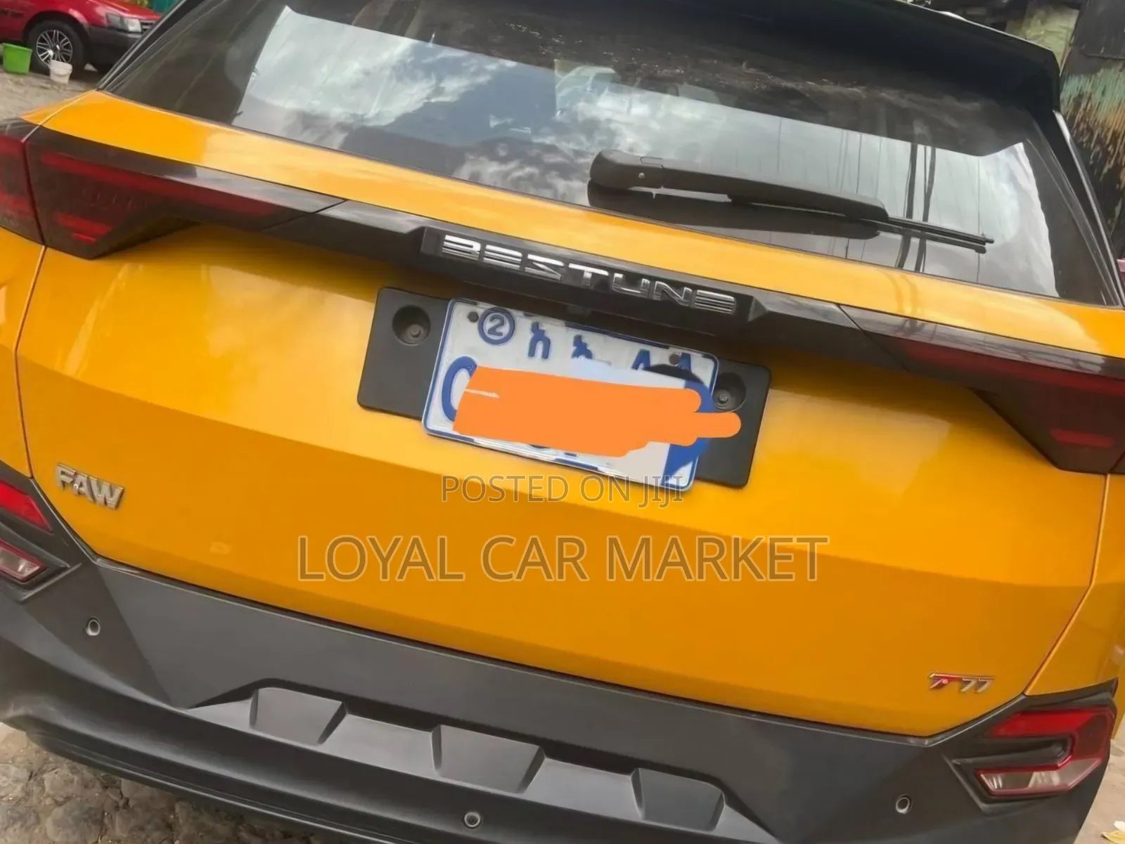 Bestune T77 1.2 FWD 2021 Yellow