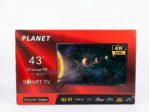 Planet TV 43" Smart Android TV – New 2026 Model | Smart Entertainment