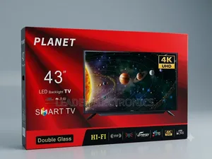 Planet TV 43" Smart Android TV – New 2026 Model | Smart Entertainment