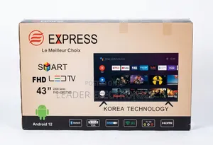 Express TV 43" Smart Android TV – New 2026 | Big Screen, Smart Feature