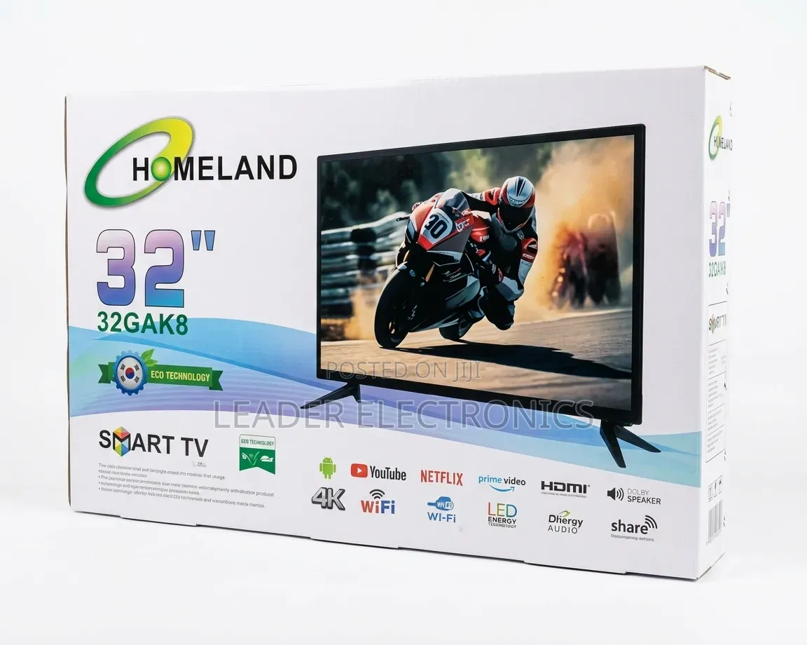 Hommland TV 32" Smart Android TV New Arrival