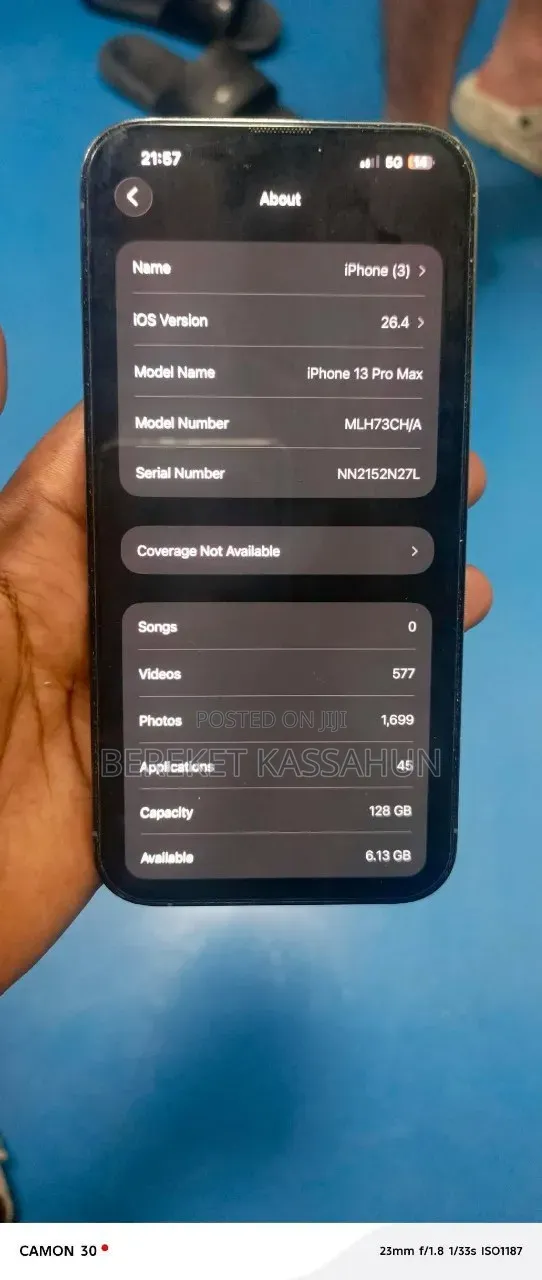 Apple iPhone 13 Pro Max 128 GB Blue
