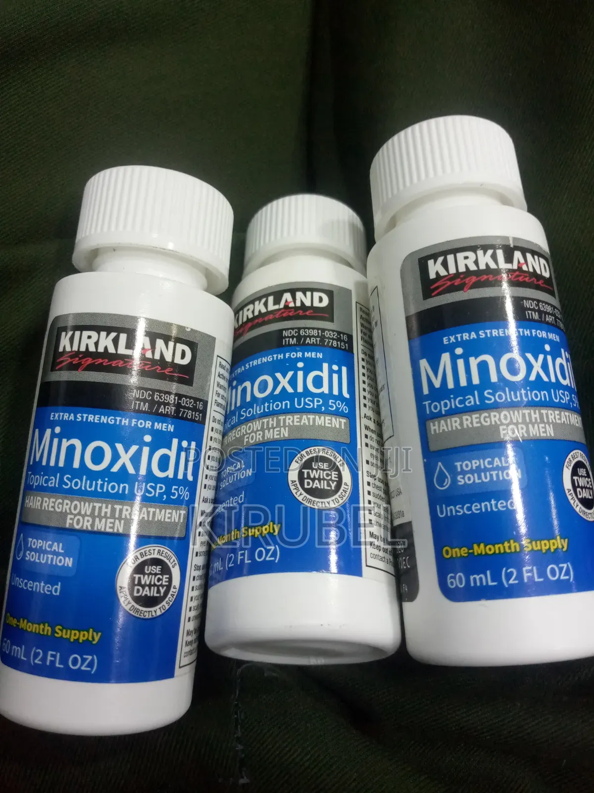 ራስታው ተብለህ ታመሰግነኛለህ Minoxidil Kirkland