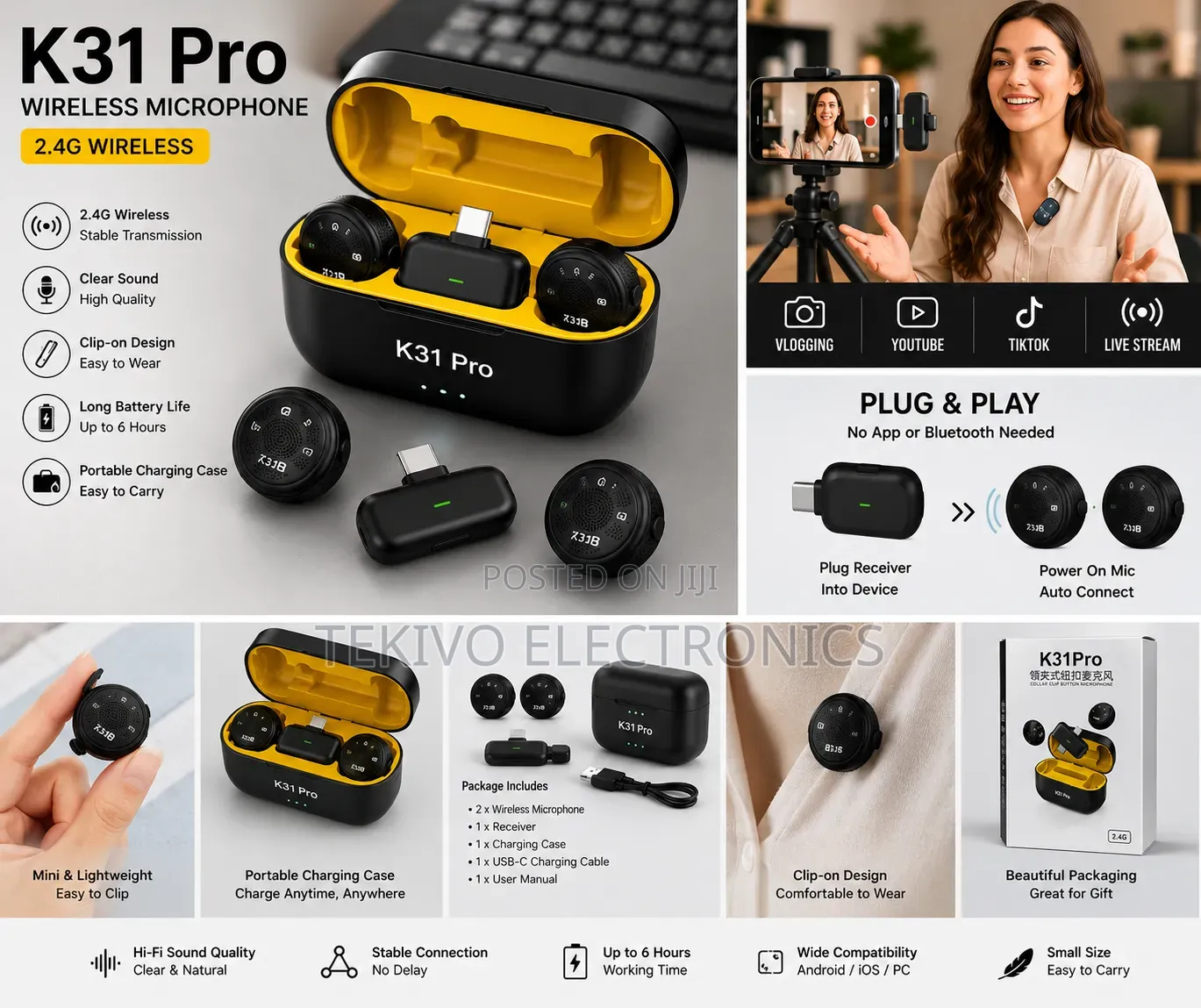  Pro Wireless Mic