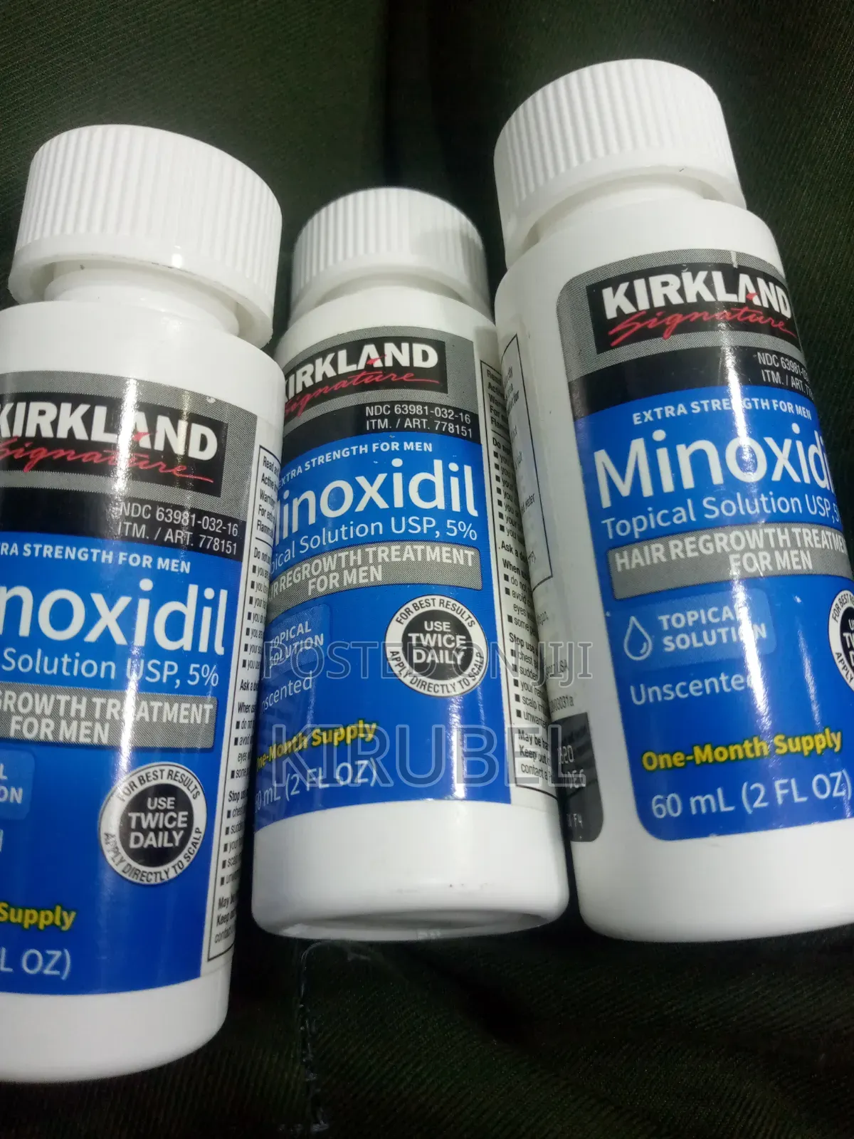 ፀጉር ሳታስተክል ይሄን ተጠቀም Original Kirkland Minoxidil