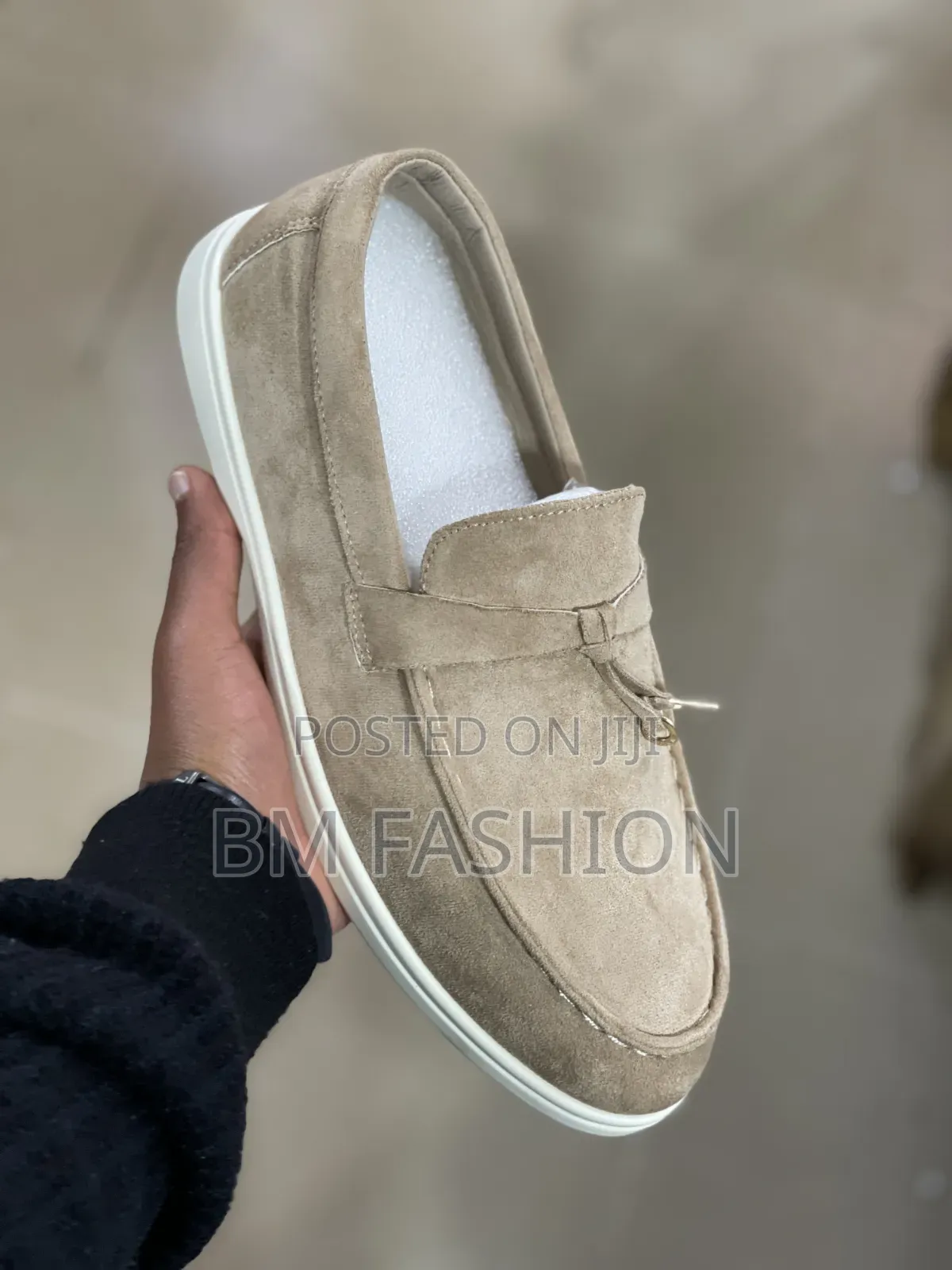 Suede Tassel Loafers