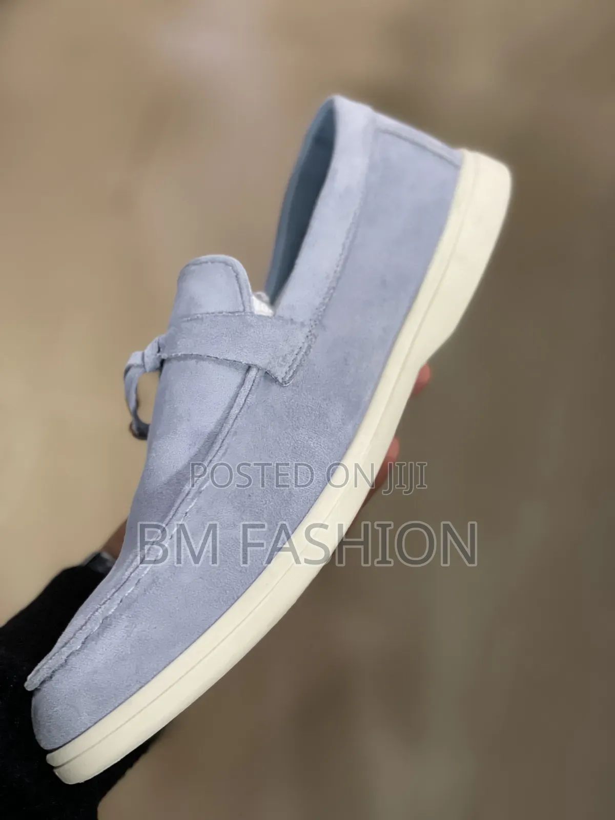 Soft Baby Blue Loafers