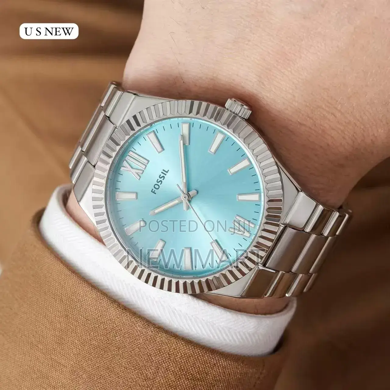Fossil Scarlette Three-Hand Stainless Steel Watch