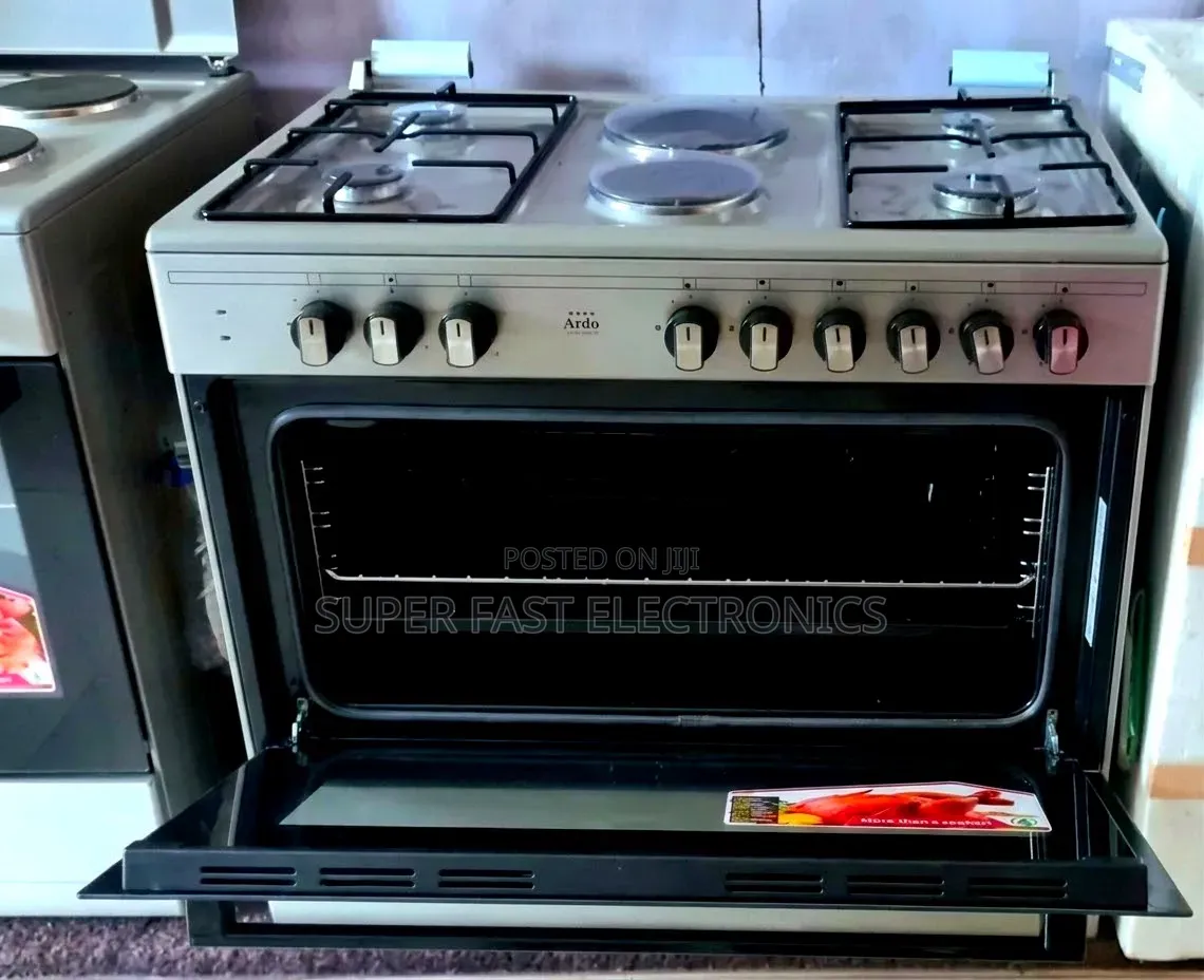 Arda Oven 60x90cm Freestanding Gas Electric Cooker 4gas 2electric