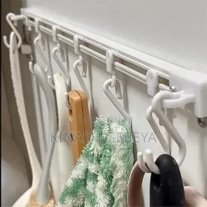 Sliding S Hooks for Kitchen Cabinet