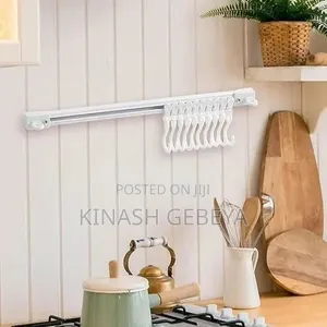 Sliding S Hooks for Kitchen Cabinet