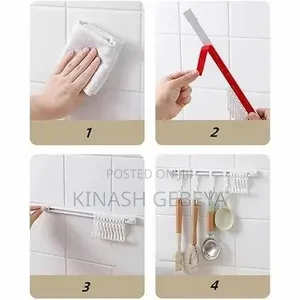 Sliding S Hooks for Kitchen Cabinet