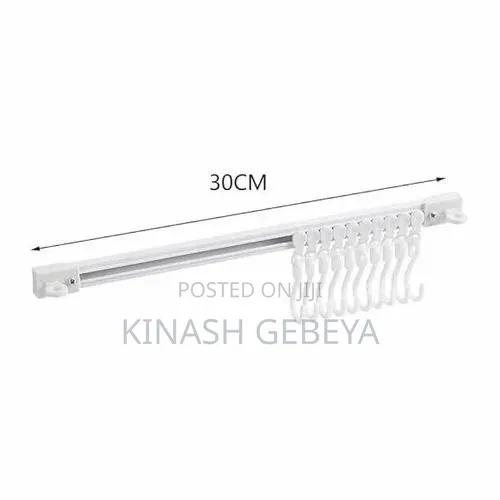 Sliding S Hooks for Kitchen Cabinet