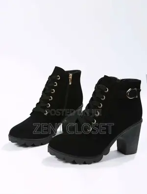 Black Women’s Ankle Boots – Stylish Elegant