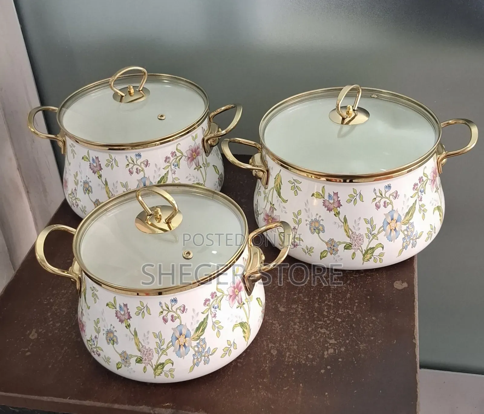 Brand New Durable Enamel Coated Korean Stew Pot
