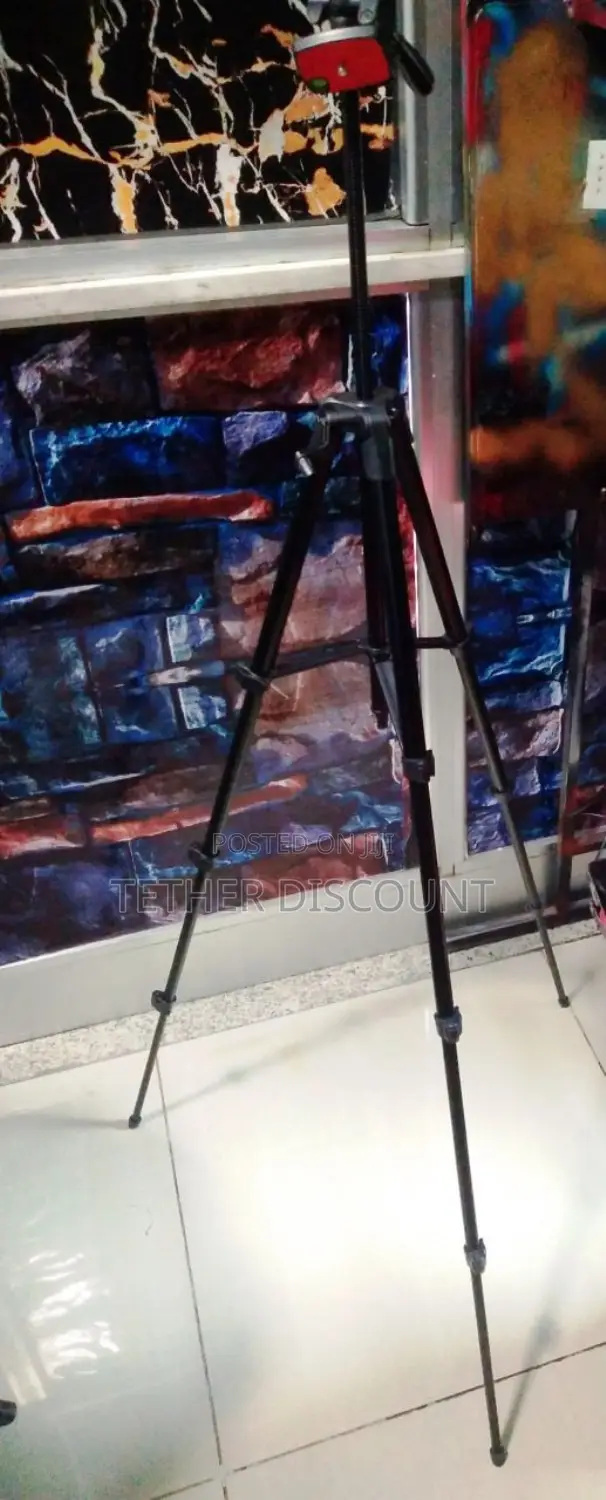 Jmar Tripod Portable and Flexible ባል 3 እግር ካሚራ መያዣ ቁመን መስተካከል የሚያስችል