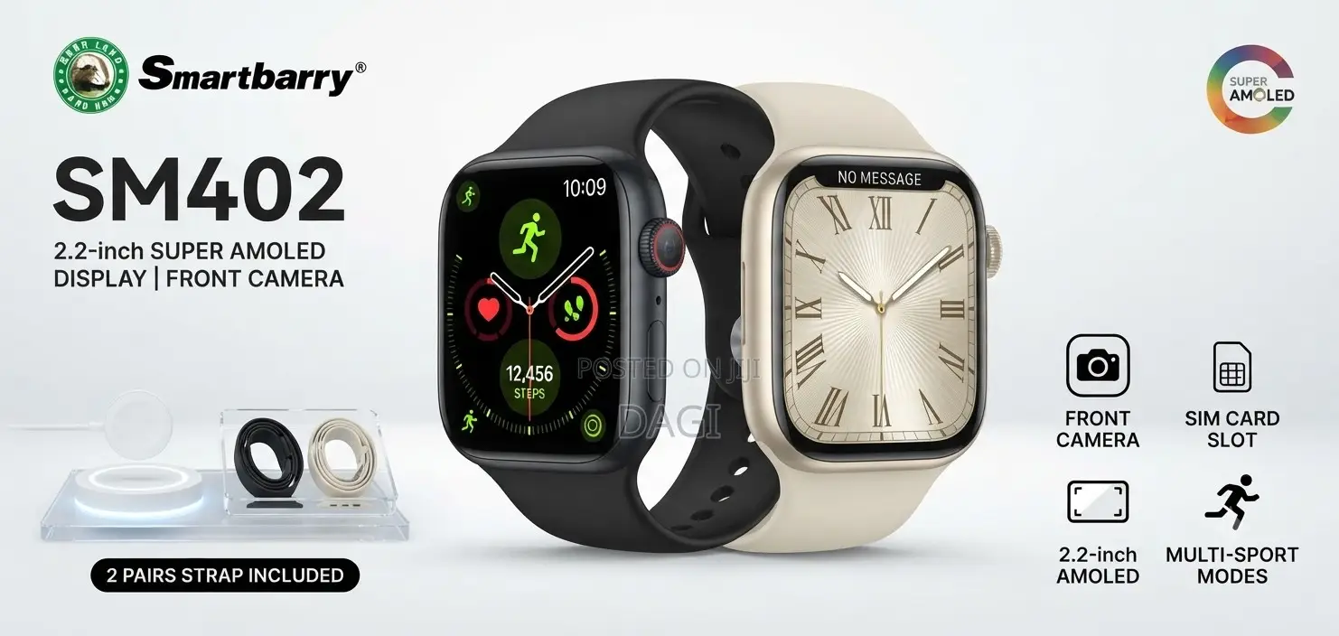 Smartbarry SM402 4G SIM Supported Smartwatch