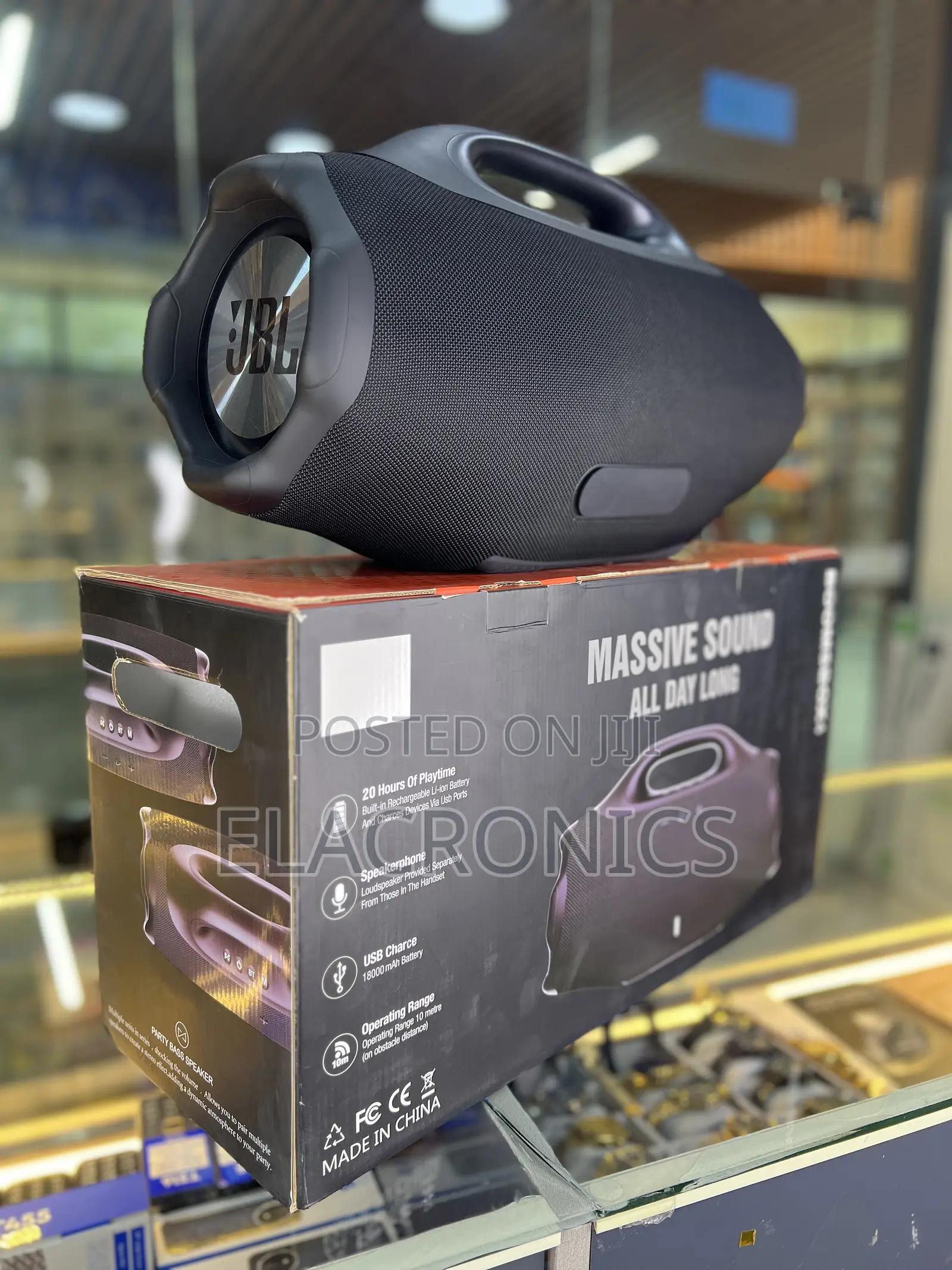 JBL Boombox 4 Portable Bluetooth Speaker