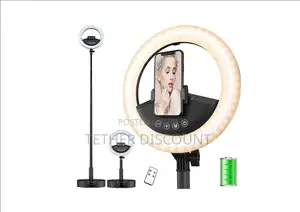 Beauty Led Selfie Ring White Light የቀለበት መብራት