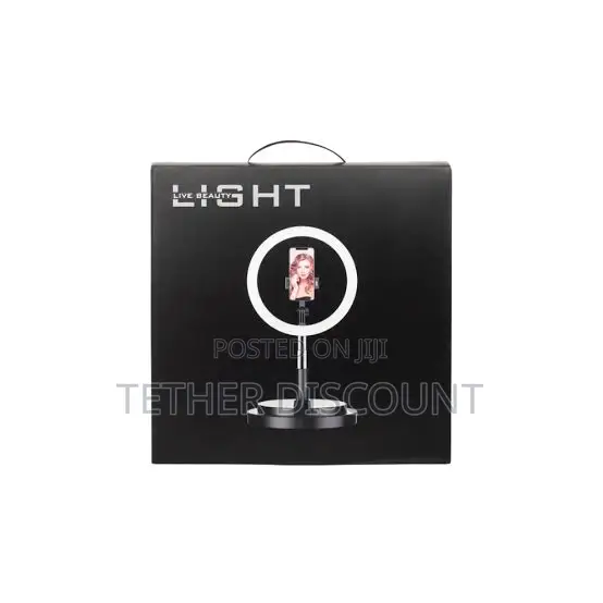 Beauty Led Selfie Ring White Light የቀለበት መብራት