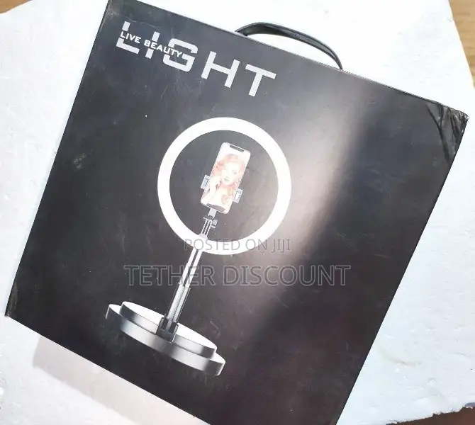 Beauty Led Selfie Ring White Light የቀለበት መብራት