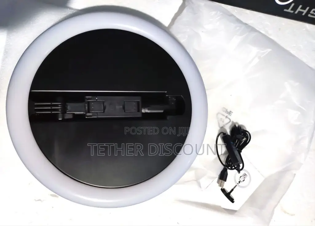Beauty Led Selfie Ring White Light የቀለበት መብራት