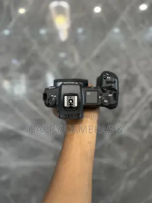 Canon EOS R With Silver Ring Lens