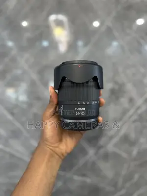 Canon EOS R With Silver Ring Lens