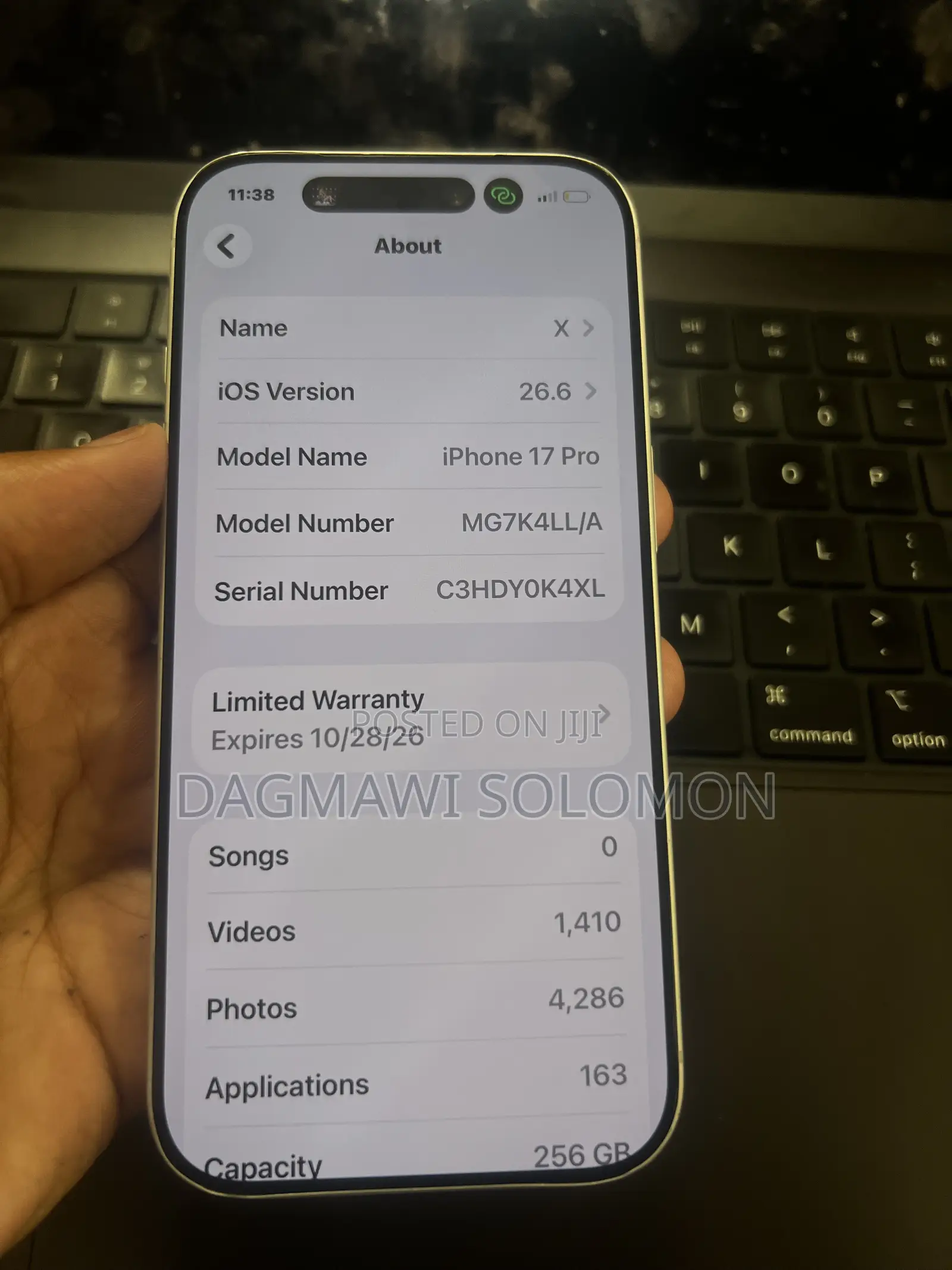Apple iPhone 17 Pro 256 GB Silver