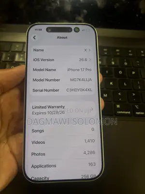 Apple iPhone 17 Pro 256 GB Silver