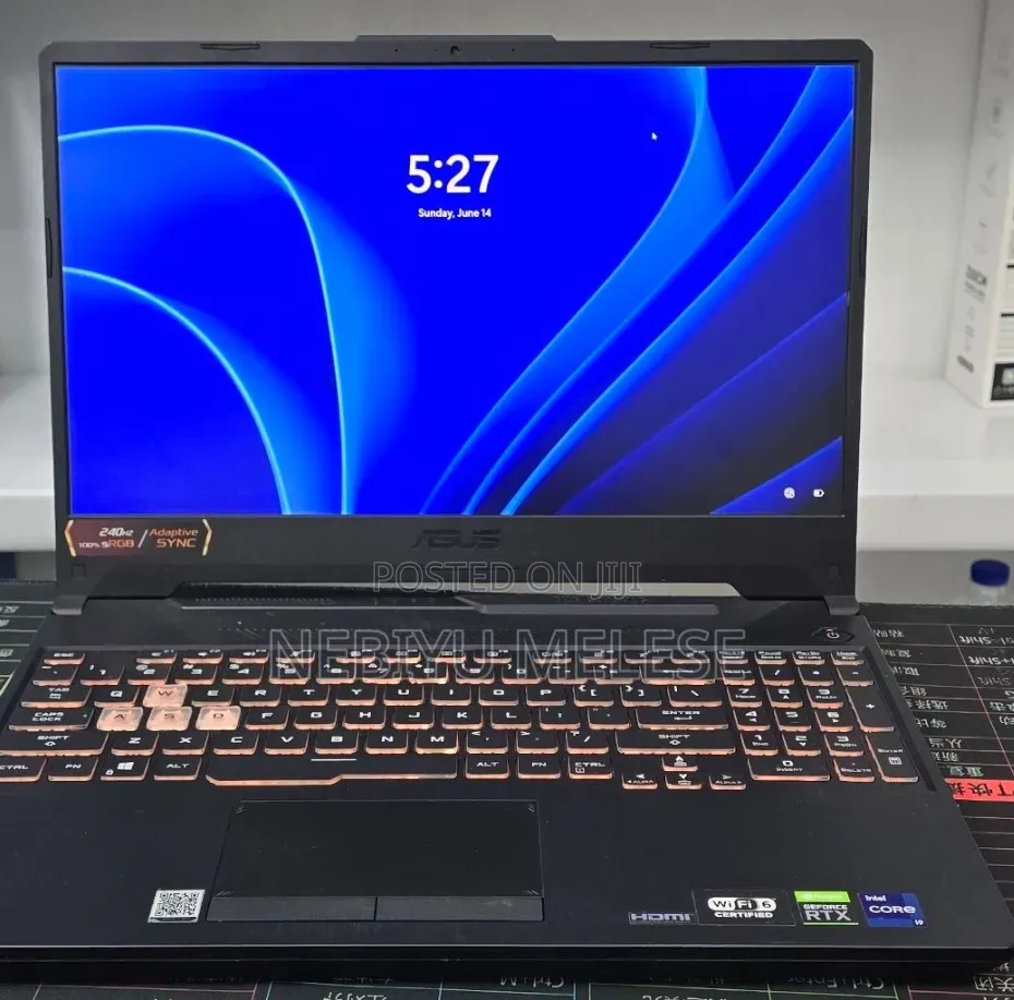 New Laptop Asus TUF Gaming A15 16GB Intel Core i9 SSD 512GB