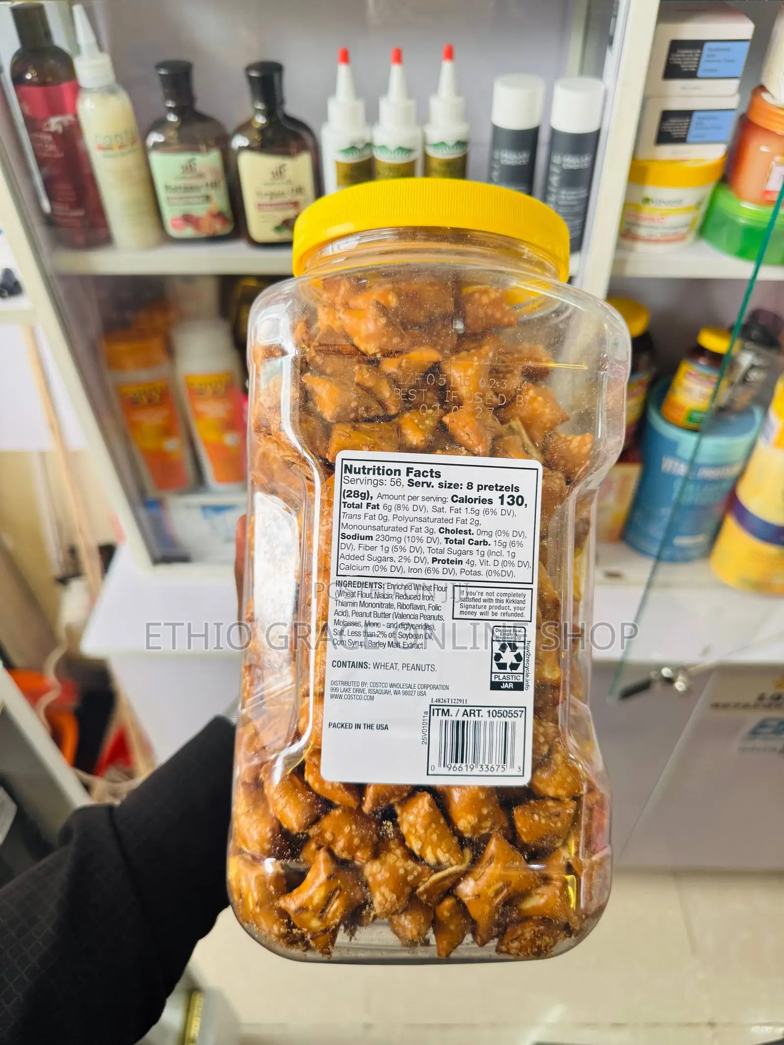 Kirkland Signature Peanut Butter Pretzels
