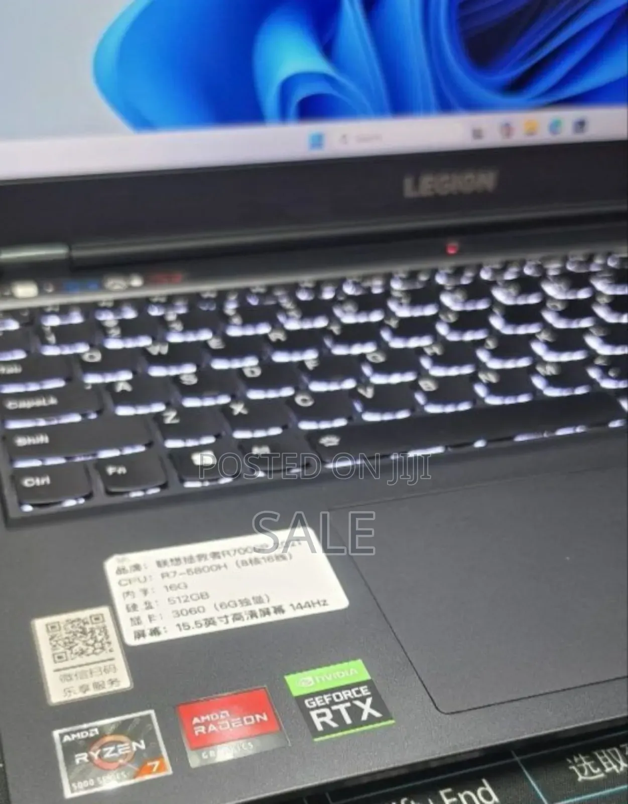 New Laptop Lenovo Legion 5 16GB AMD Ryzen 7 SSD 512GB