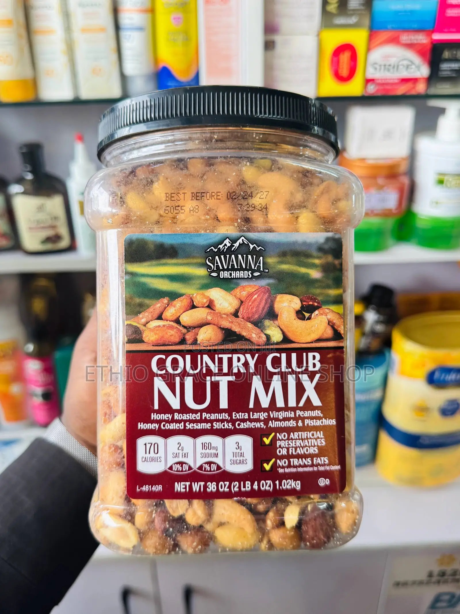 Savanna Orchards Country Club Nut Mix (1.02 Kg)