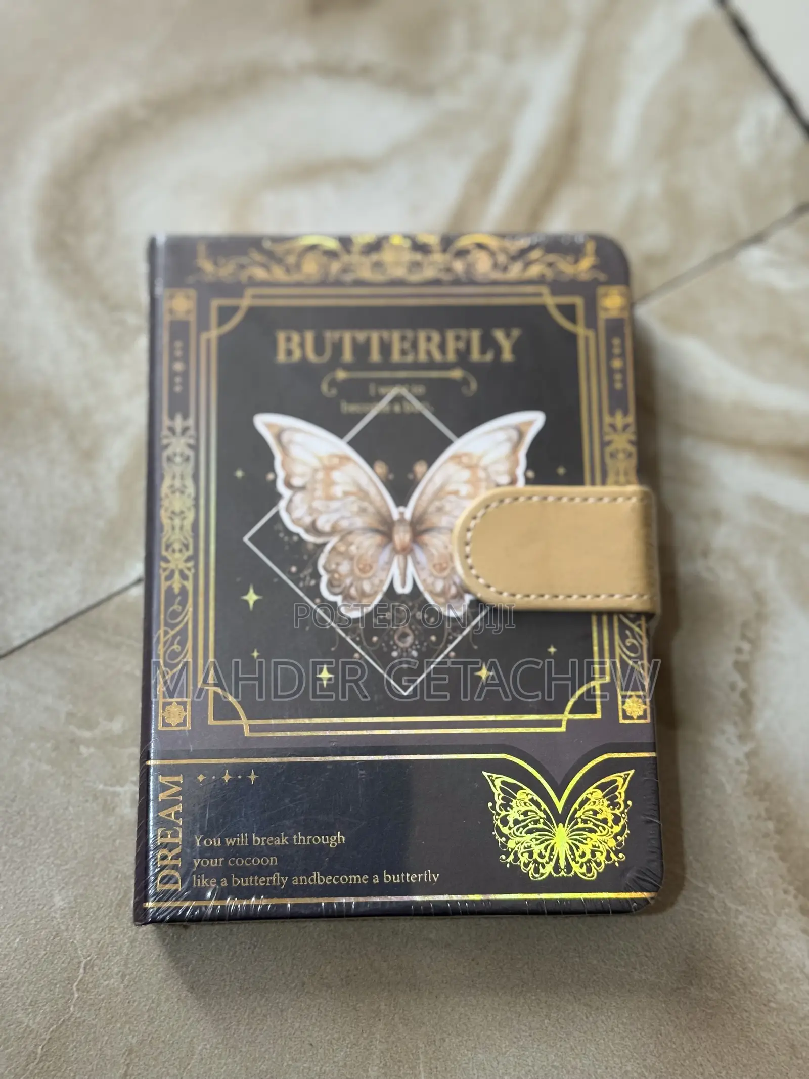 Butterfly-Themed Notebook/Diary