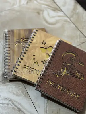 Spiral-Bound Register Book.
