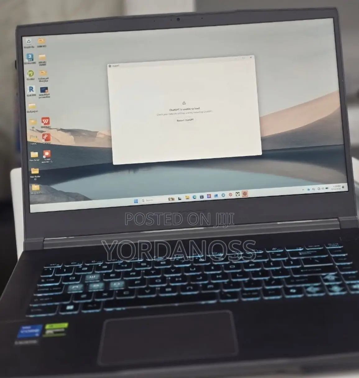 New Laptop MSI GF75 Thin 16GB Intel Core i5 SSD 1T