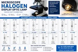 Microscope Halogen Display/Optic Lamp
