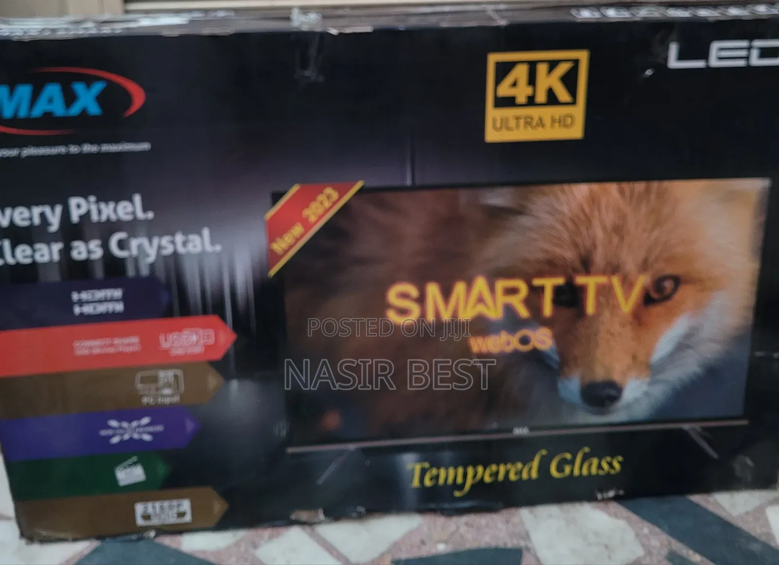 Max 55 Inch Smart Android TV
