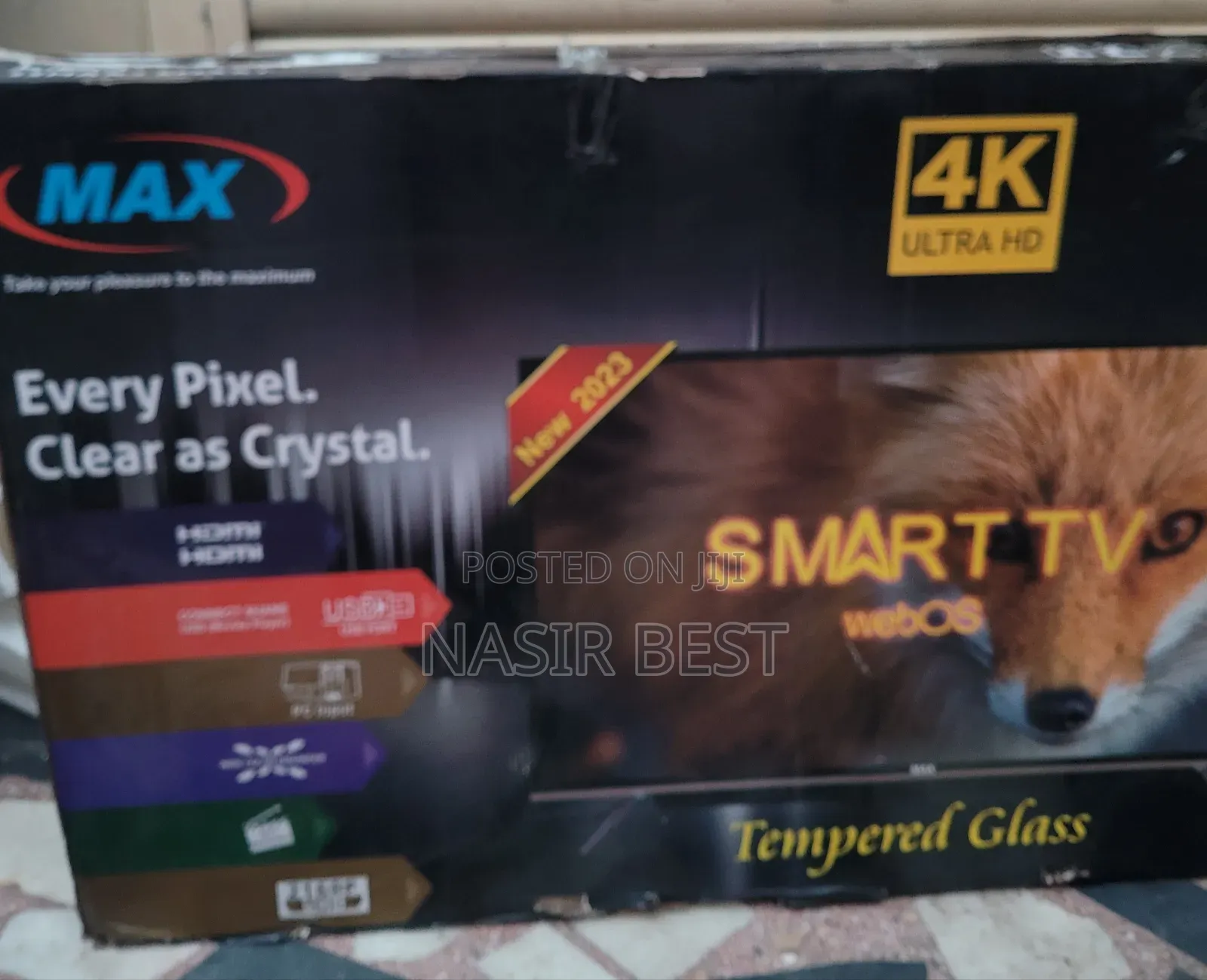 Max 55 Inch Smart Android TV